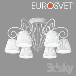 Ceiling light - OM Classic chandelier with lampshades Bogate__39_s 303_6 Severina 