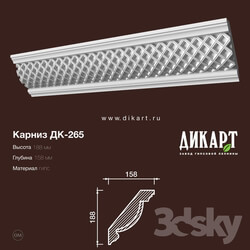 Decorative plaster - www.dikart.ru Dk-265 188Hx158mm 4.7.2019 