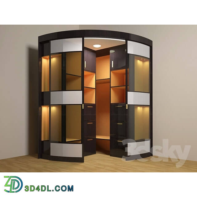 Wardrobe _ Display cabinets - Wardrobe komnata1
