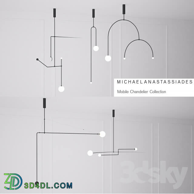 Ceiling light - Collection of fixtures Mobile Chandelier Cillection