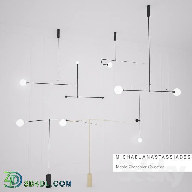 Ceiling light - Collection of fixtures Mobile Chandelier Cillection