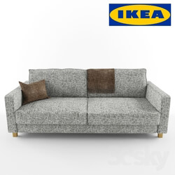 Sofa - Ikea Karlstad Sofa 