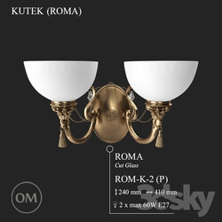 Wall light - KUTEK _ROMA_ ROM-K-2- _P_ 