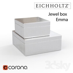 Other decorative objects - EICHHOLTZ Jewel Box Emma set of 2 