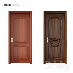 Doors - wood door 