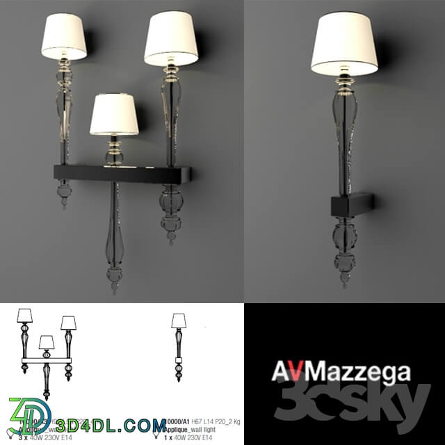 Wall light - AVMAzzega Dandy