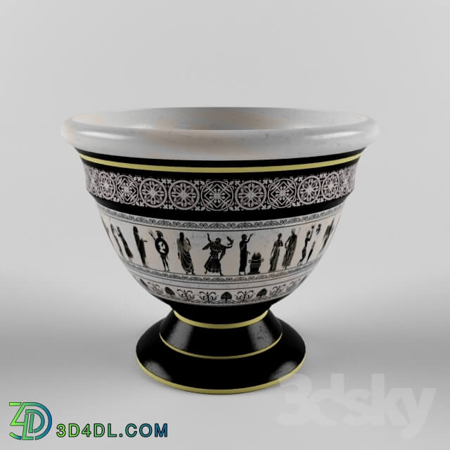 Vase - The vase in the Greek style