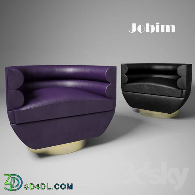 Arm chair - Lounge chair Jobim