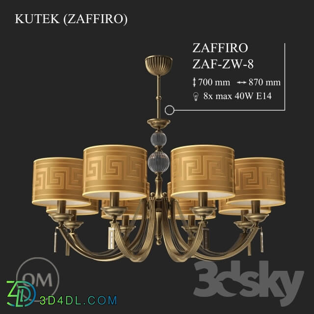 Ceiling light - KUTEK _ZAFFIRO_ ZAF-ZW-8
