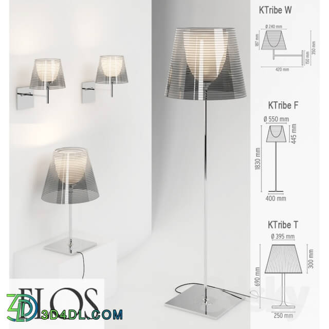 Floor lamp - Lighting FLOS Ktribe