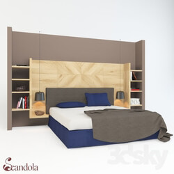 Bed - Scandola nuovo mondo bed 