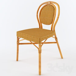 Chair - wicker chair rousseau 