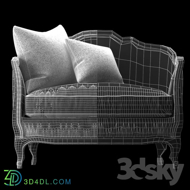 Sofa - SOFA MINI ONDINE SALON BENCH