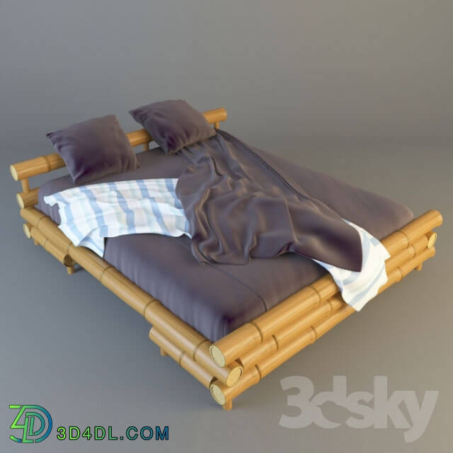 Bed - Bamboo bed