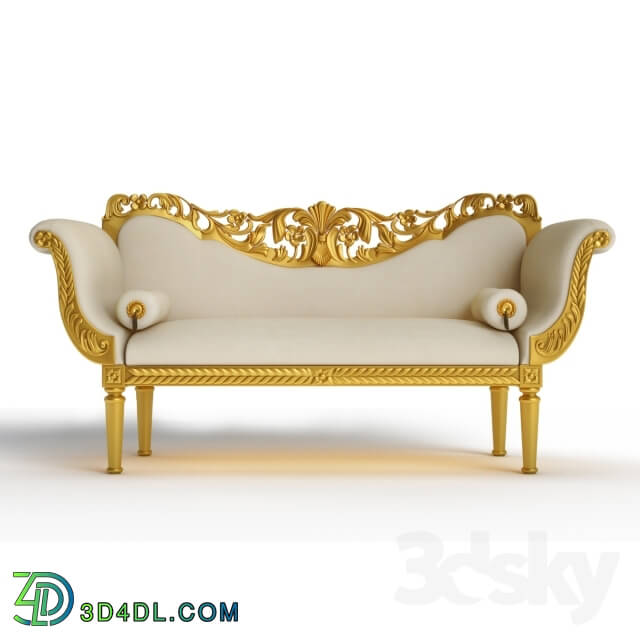 Sofa - Wooden Carved Sofa