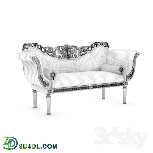 Sofa - Wooden Carved Sofa