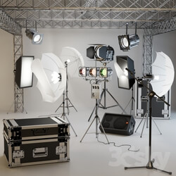 Technical lighting - Prof. lighting for photography studios _ muses. accessories 