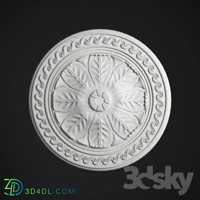 Decorative plaster - Ceiling Outlet