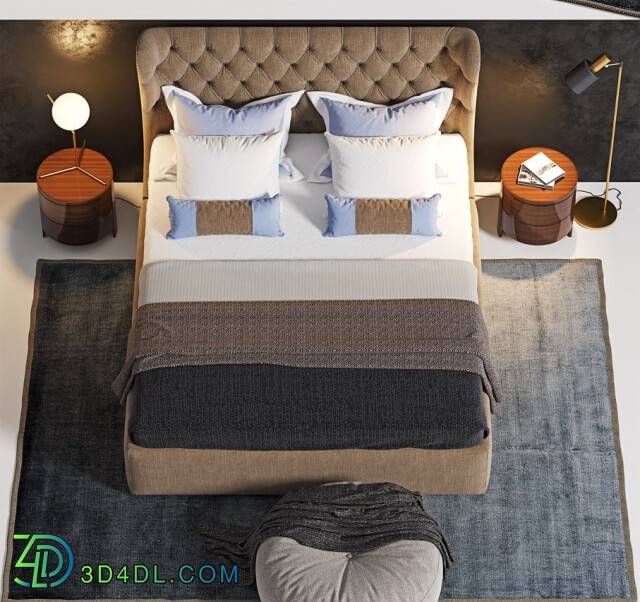 Bed - MERIDIANI LAUREN