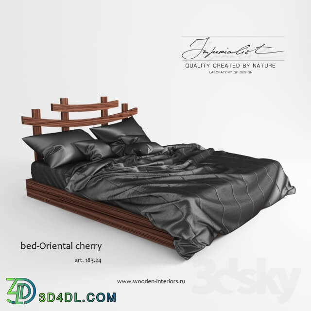 Bed - Bed-Oriental cherry