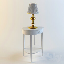 Other - Bedside table with lamp 
