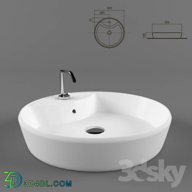 Wash basin - STILE sink 09-82