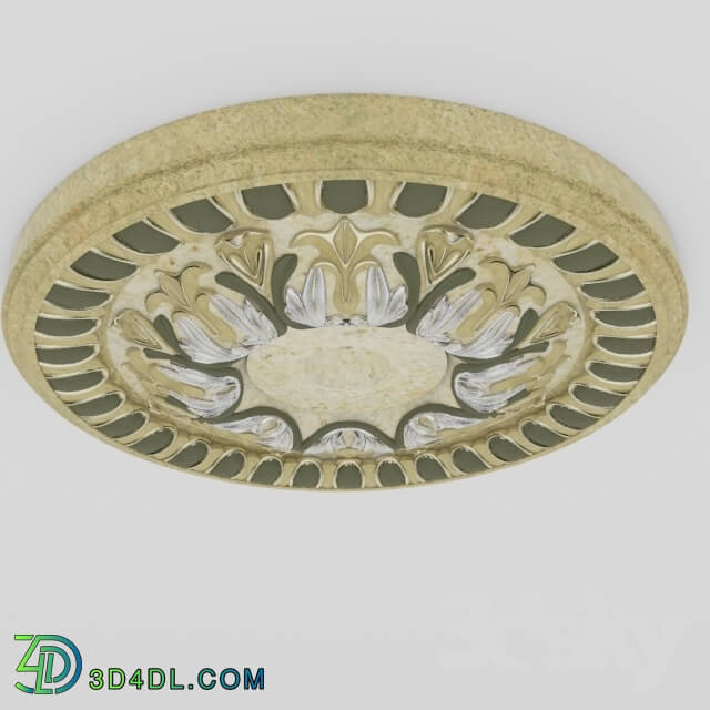 Decorative plaster - Ceiling rose