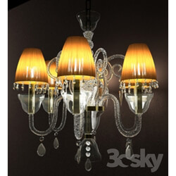 Ceiling light - Gold chandelier _Baby italy_ 