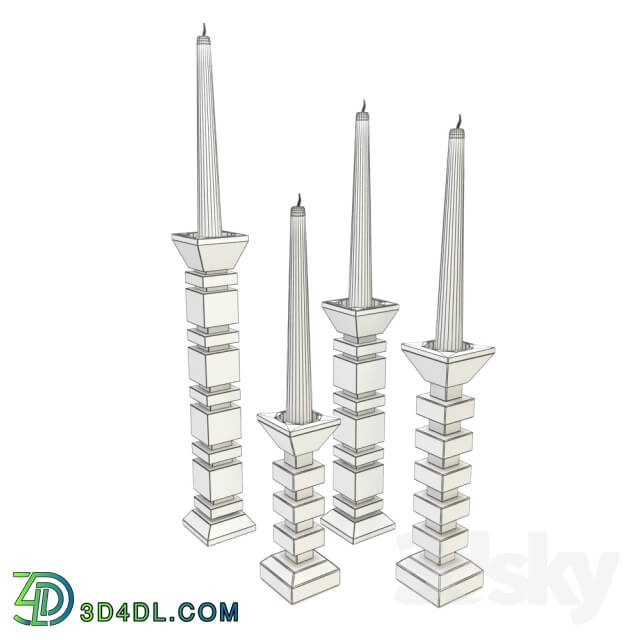 Other decorative objects - candlesticks hoff