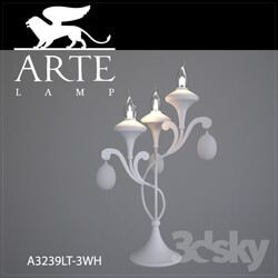Table lamp - Table lamp ArteLamp A3239LT-3WH 