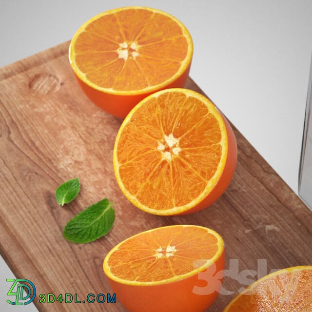 Food and drinks - Orange set