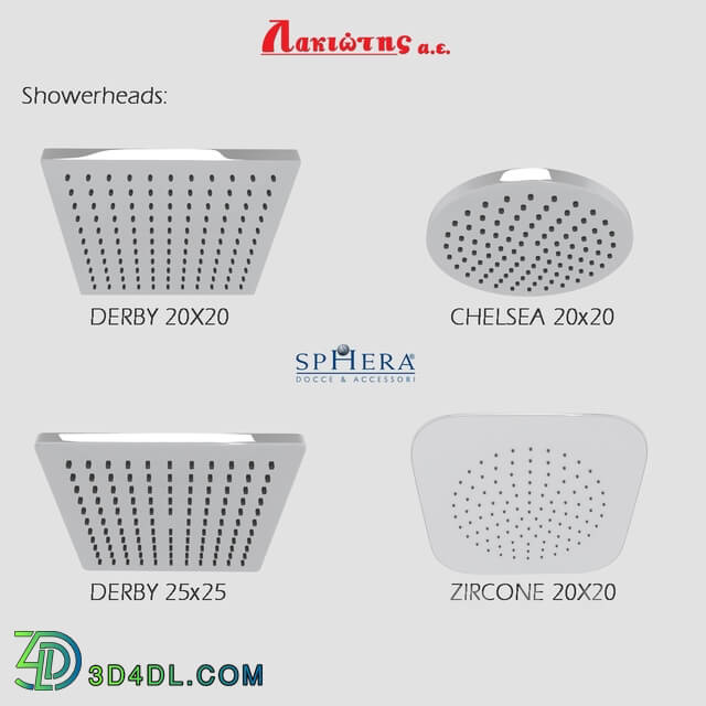 Shower - Showerheads set