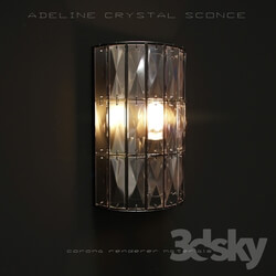 Wall light - ADELINE CRYSTAL SCONCE 