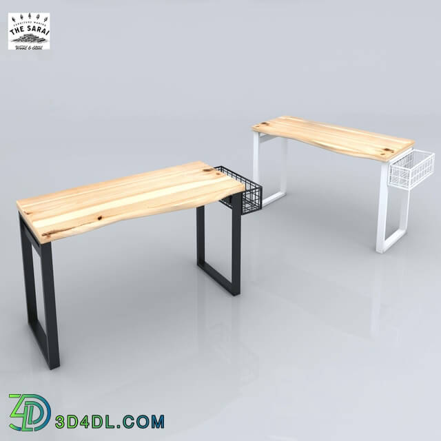 Table - _OM_ Desktop with removable basket
