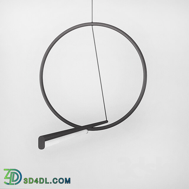 Ceiling light - Suspended designer lamp Cercle et Trat