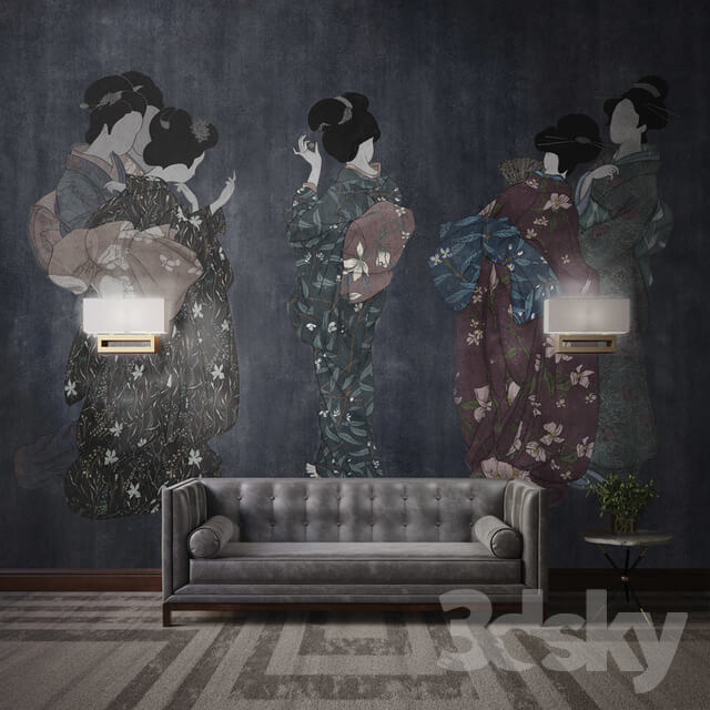 Wall covering - FACTURA _ KIMONO