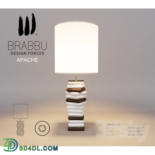 Table lamp - Brabbu APACHE