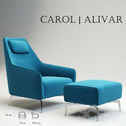 Arm chair - Carol 