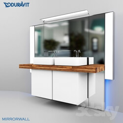 Bathroom furniture - Duravi MirrorWall bathroom furniture 