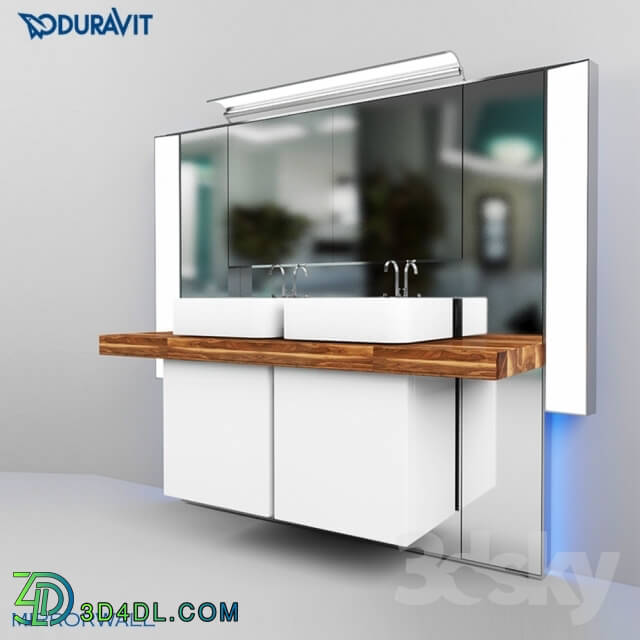 Bathroom furniture - Duravi MirrorWall bathroom furniture