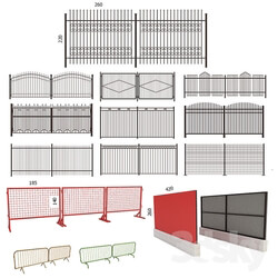 Other architectural elements - Fences_ barriers 