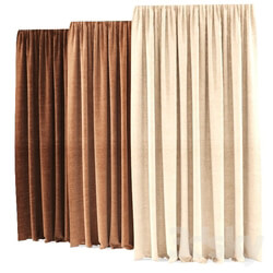 Curtain - Curtains 3 shades 