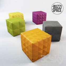 Other soft seating - pouf_BuzziCube 3D 