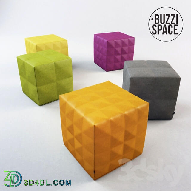 Other soft seating - pouf_BuzziCube 3D