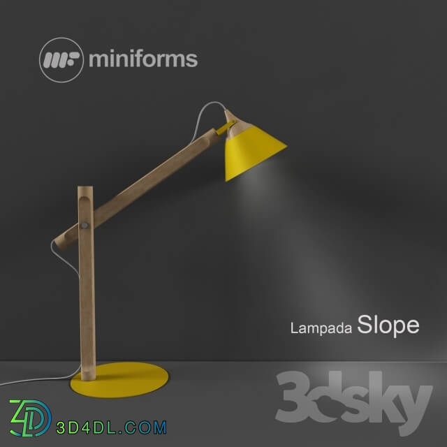 Table lamp - SLOPE miniforms