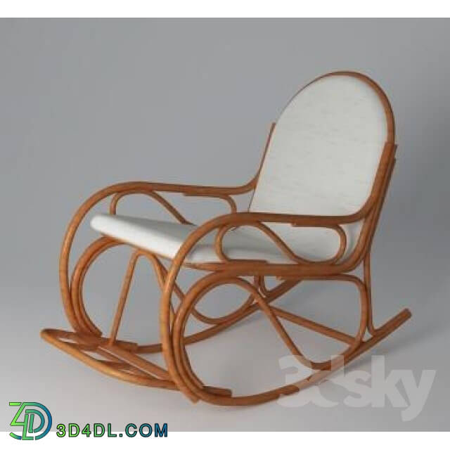 Arm chair - Armchair-rocking chair