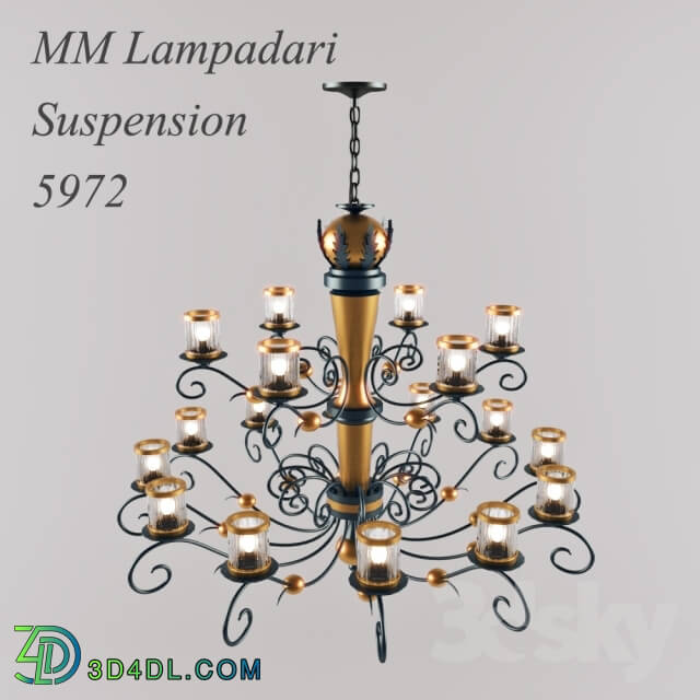 Ceiling light - Large chandeliers MM Lampadari Deco