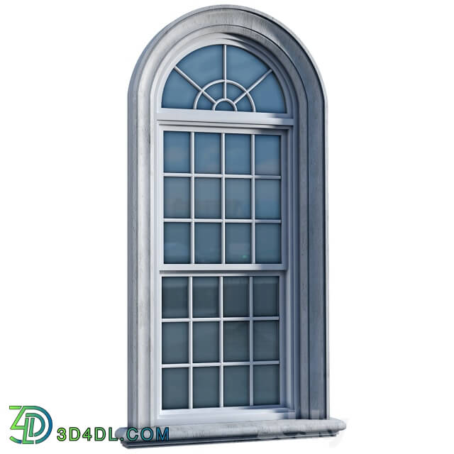 Windows - Windows and doors in the British classical style