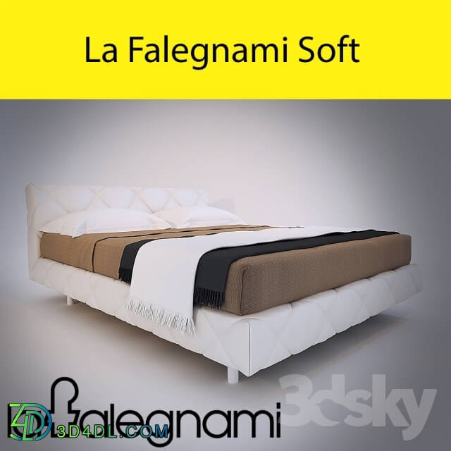 Bed - La Falegnami Soft