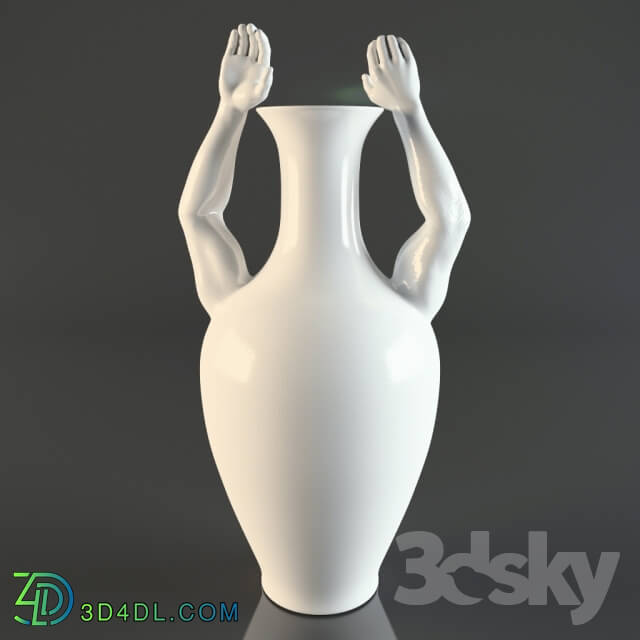 Vase - Vase classic _Clean Hands_